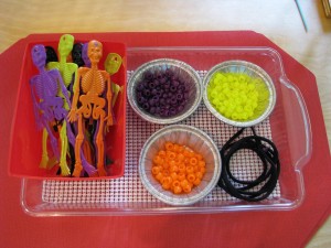 Skeleton and Bead Stringing Lesson